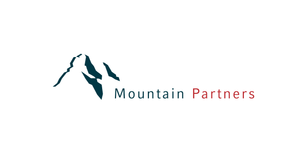 Logo of Mountain Partners featuring a mountain silhouette.