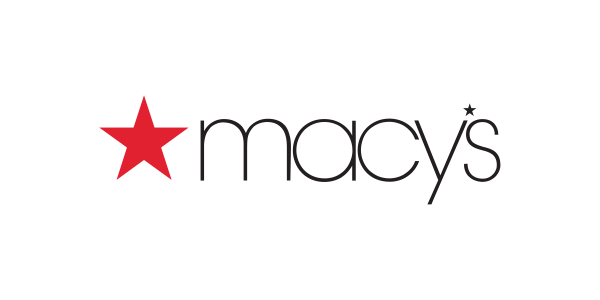 Logo of Macy's featuring a red star and stylized text.
